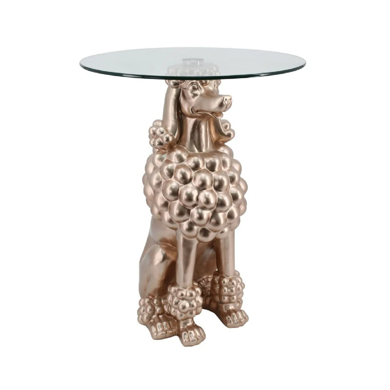 End Table Glass Top End Table
