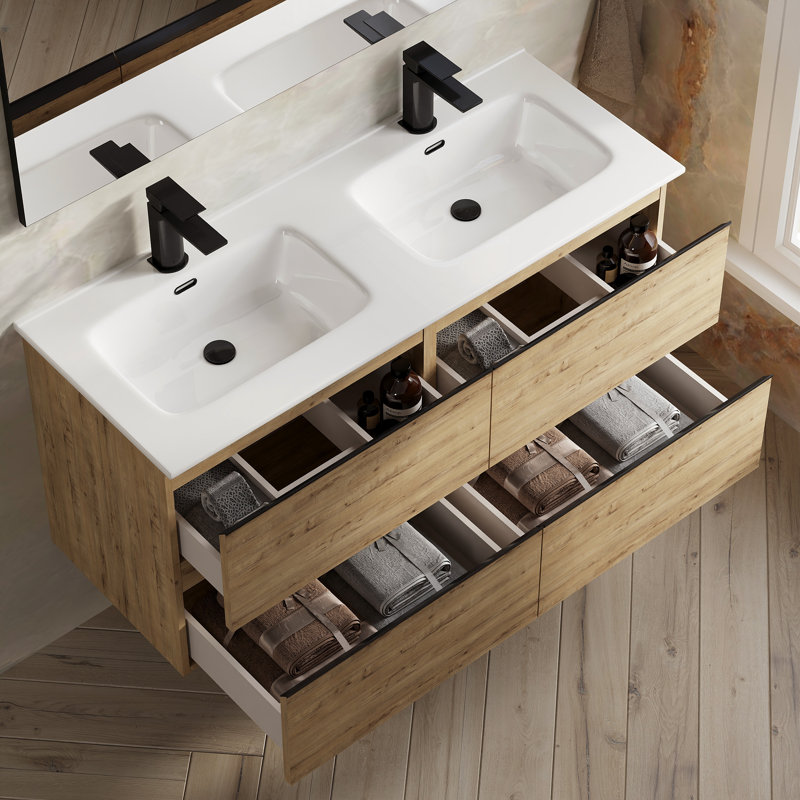 Bethene 120mm Single Bathroom Vanity with Basin