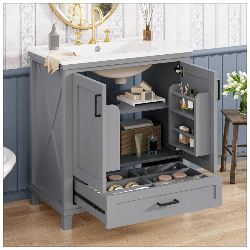 Vanities For Bathroom, Gray