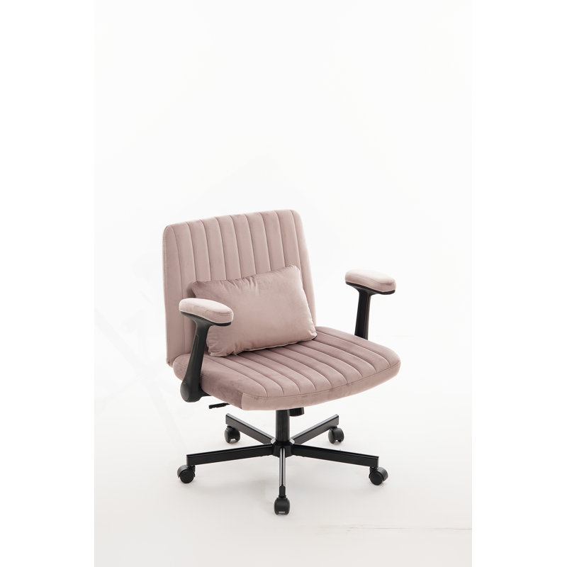 Fauteuil de bureau Criss Cross, Rose