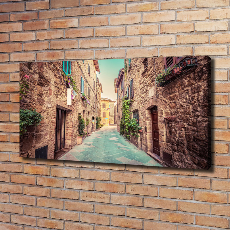 Italian Streets - Wrapped Canvas Print