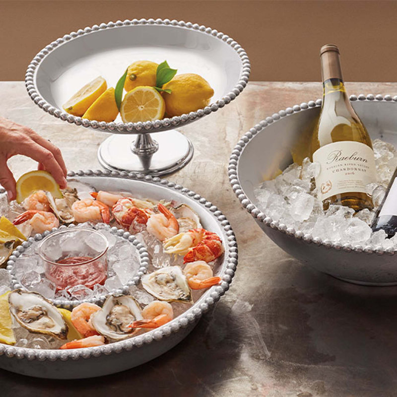 String Of Pearls Serving Bowl