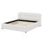 Structure de lit plateforme douce et rembourrée-25746636