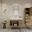 Ensemble de meuble-lavabo simple mural 41,9 "-70381319