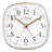 Square Silent Sweeping Analog Alarm Clock-825190888