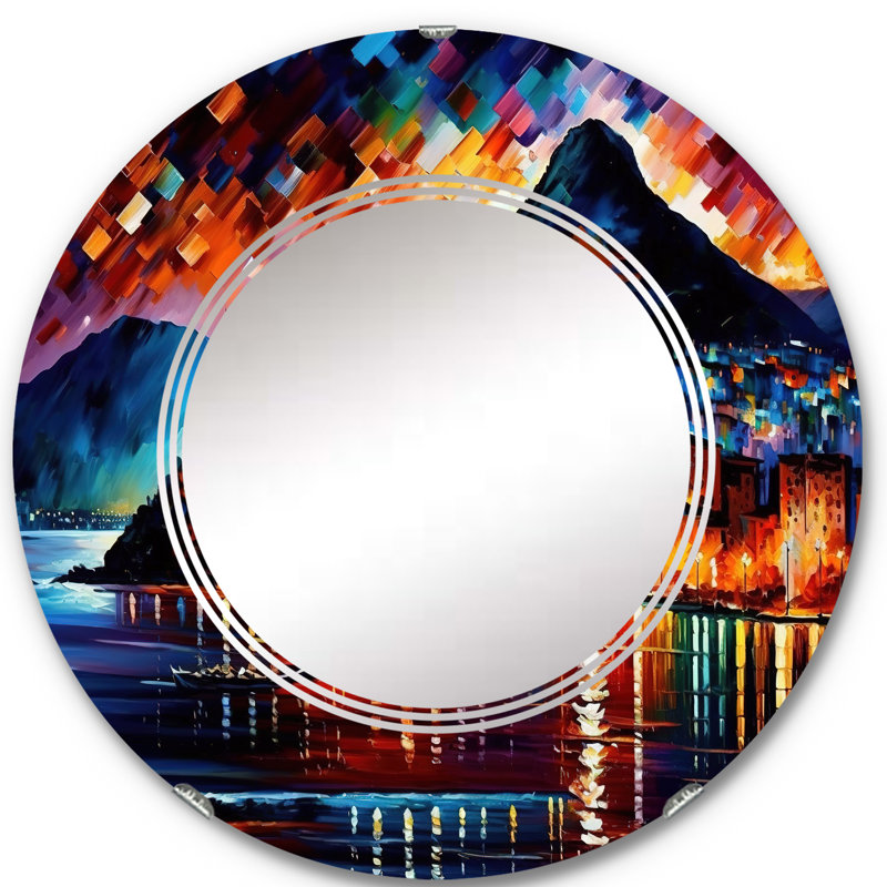 Miroir mural Piera, 24 po x 24 po