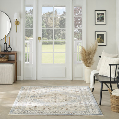Tapis taupe Nourison Pardis