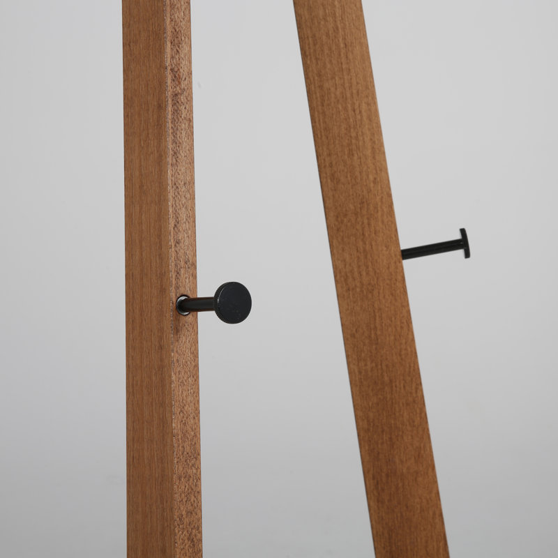 Trépied pliable, Bois foncé