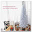 Arbre de Noël blanc 6 pi-741331461