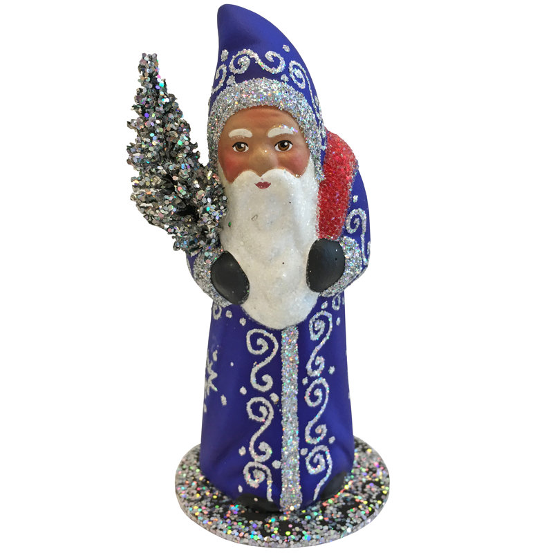 Mache de noël avec étoiles pour contenant à bonbons en papier Schaller