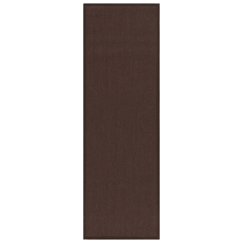 Natural Fiber Roeliene Area Rug In Brown, Runner 76 x 244 cm