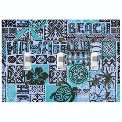3-Gang Toggle Light Switch Wall Plate