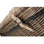 Rope Handled Wicker Storage Trunk