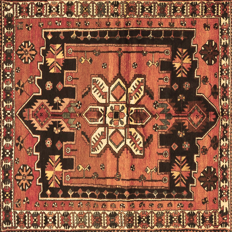 Maksym Performance Oriental Indoor Rug, Square 8'