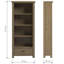 Hairston 175cm H x 75cm W Solid Wood Standard Bookcase