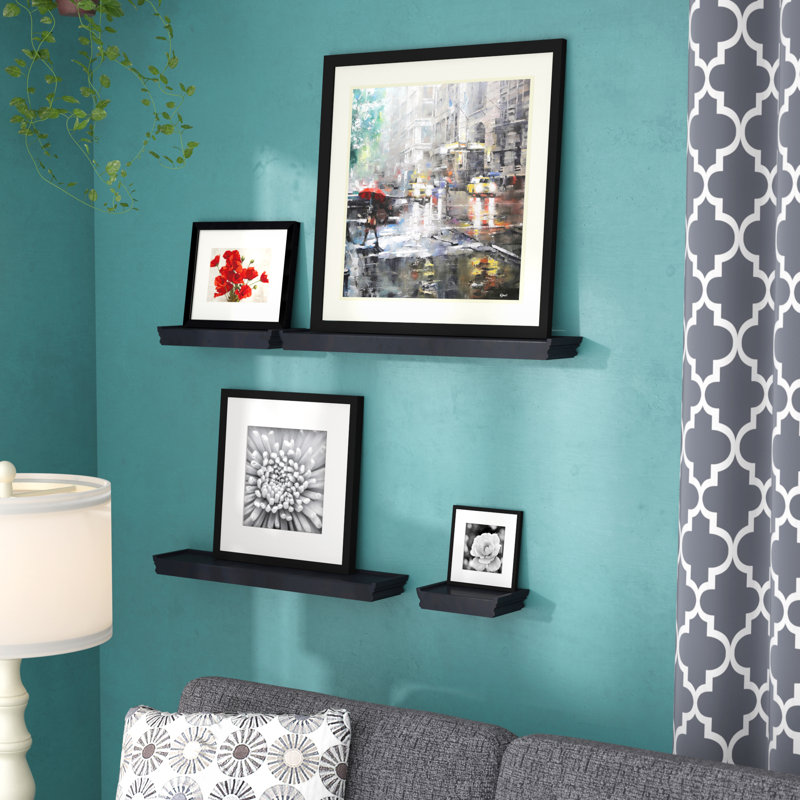 Ensemble de 4 tablettes murales