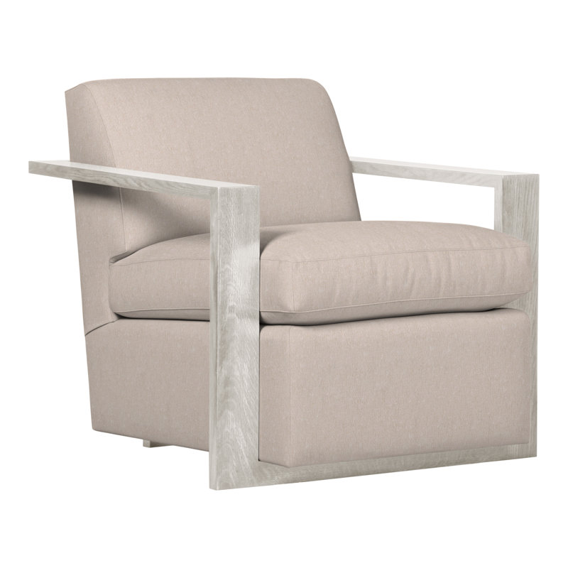 Thom Filicia Home 32" Wide Upholstered Armchair, Jiggles Fawn, Casa Blanca
