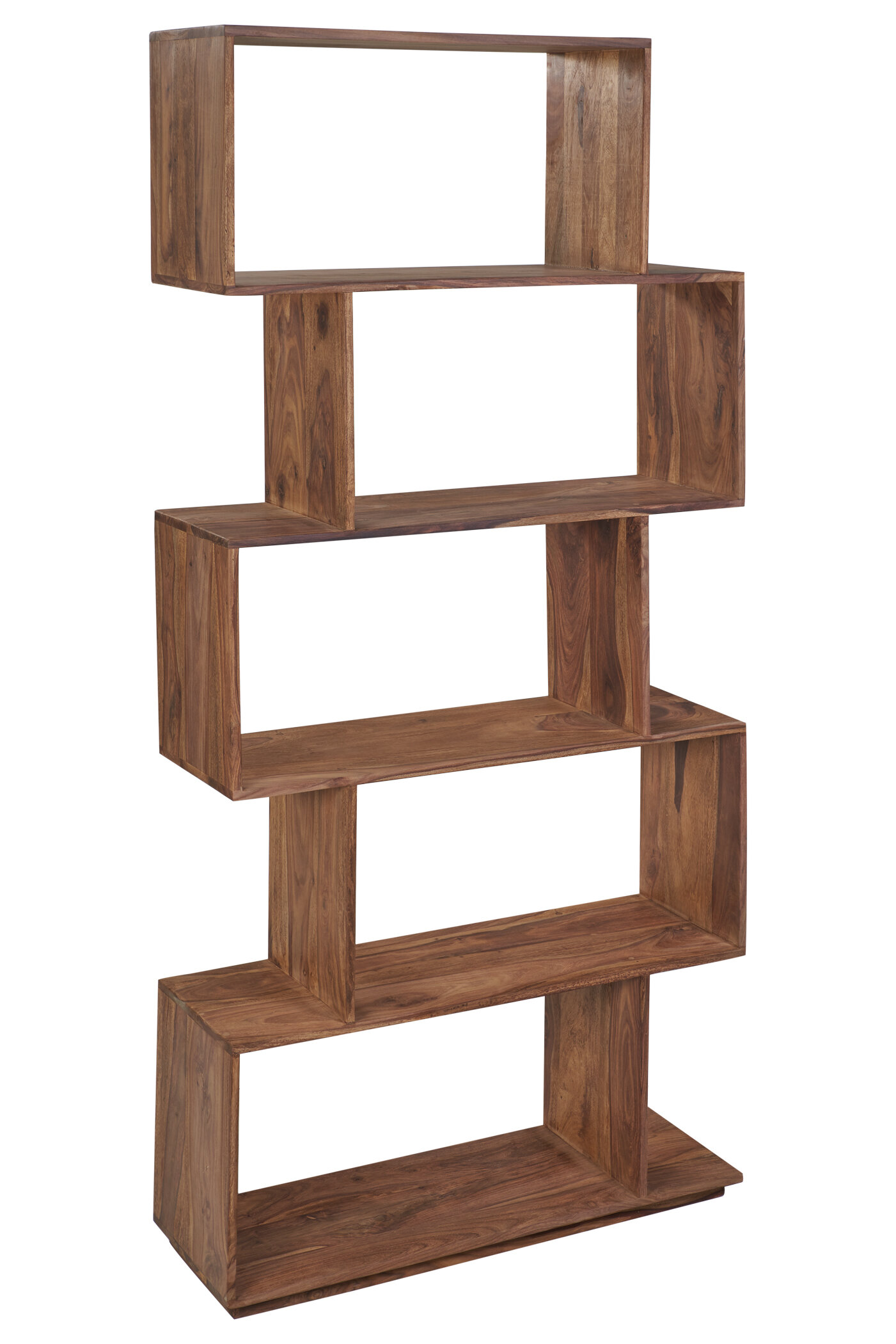 Geometric bookcase deals wayfair