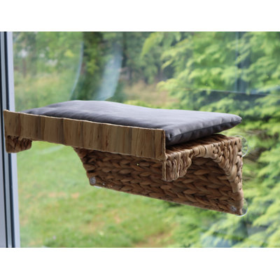 Velvet Elevated Pet Bed