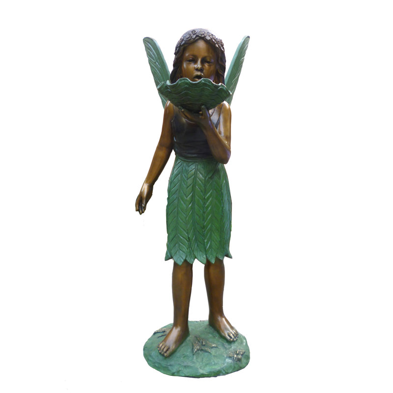 Fontaine coquille d’ange en bronze
