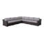 Saffi Wicker Fully Assembled 6 - Person Seating Group with Cushions-1881098483