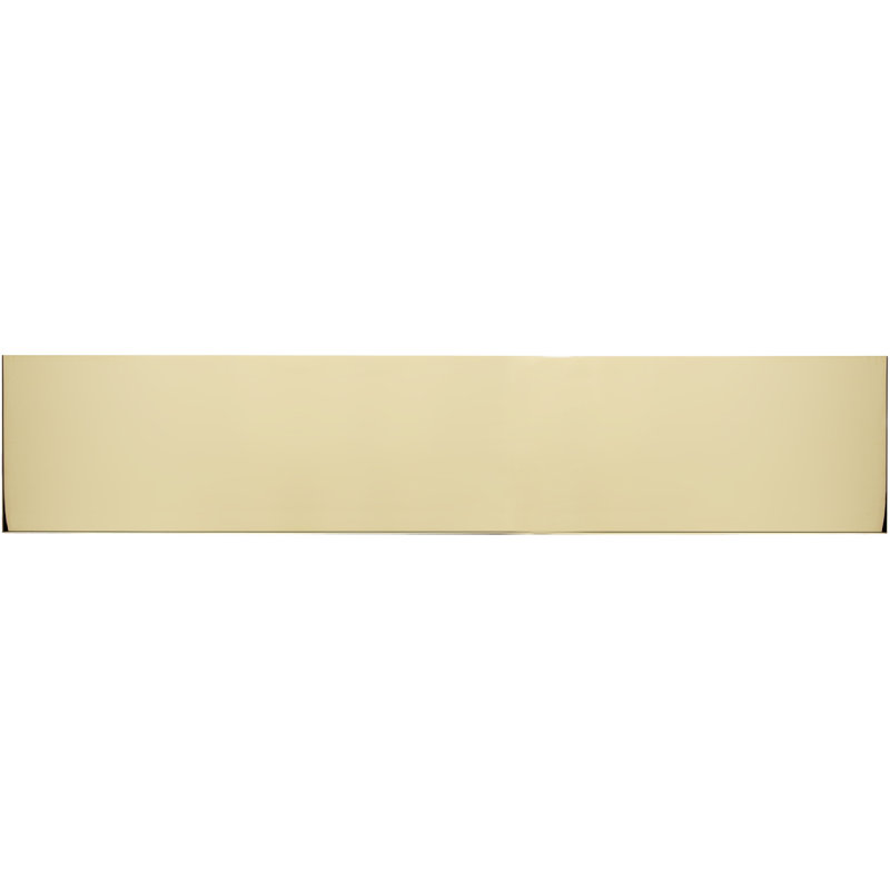 Magnetic Mount Kick Plate, Oil Rubbed Bronze, 8" H x 34" W x 0.05" D