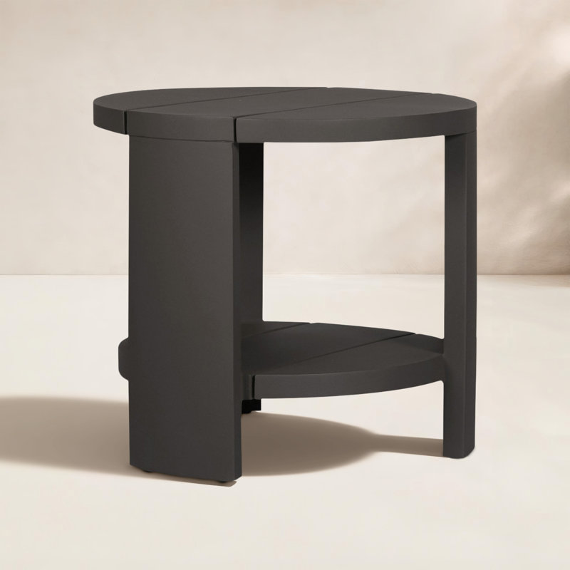 Roca Outdoor Rectangular Side Table