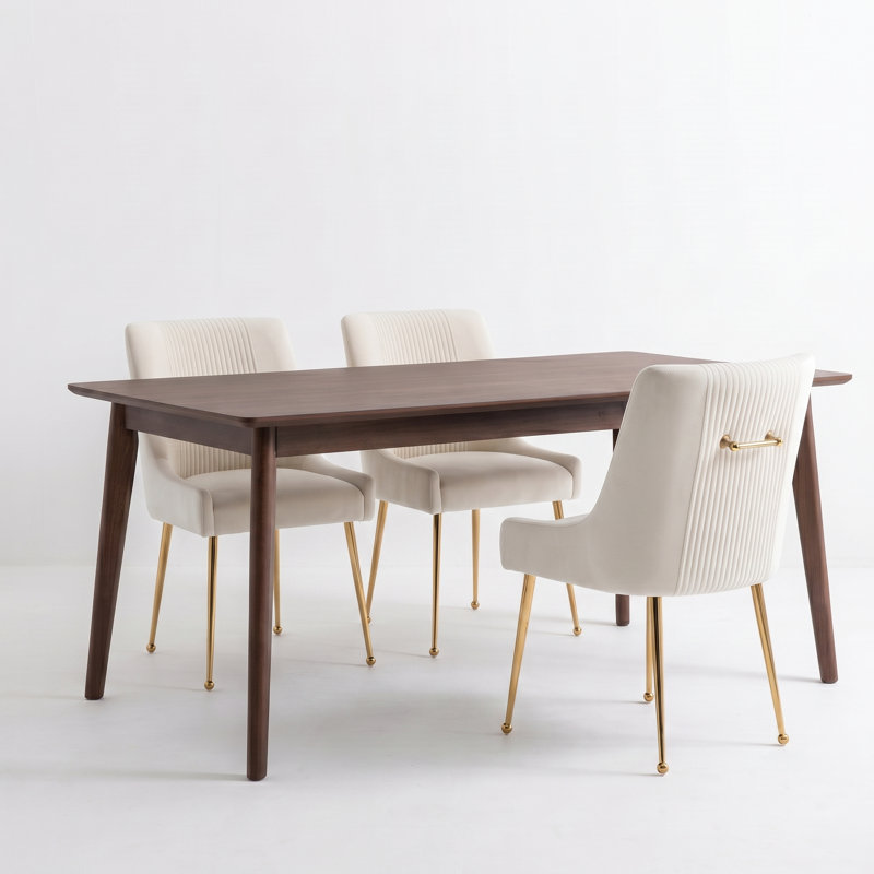 Chaise d'appoint Elian, Beige, 6