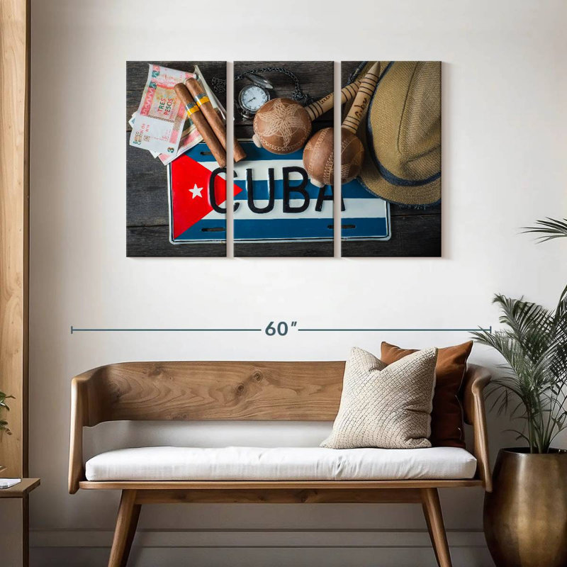 Syd All Things Cuba, H 28 po x l 45 po