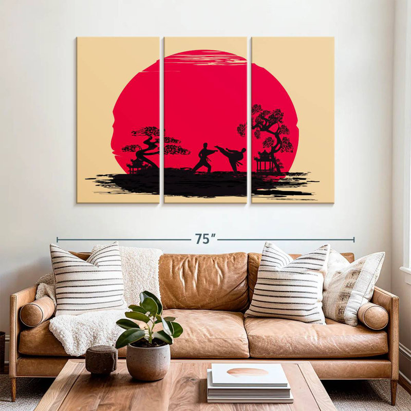 Coucher de soleil karaté