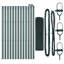 50cm H x 2500cm W Metal Fencing Kits