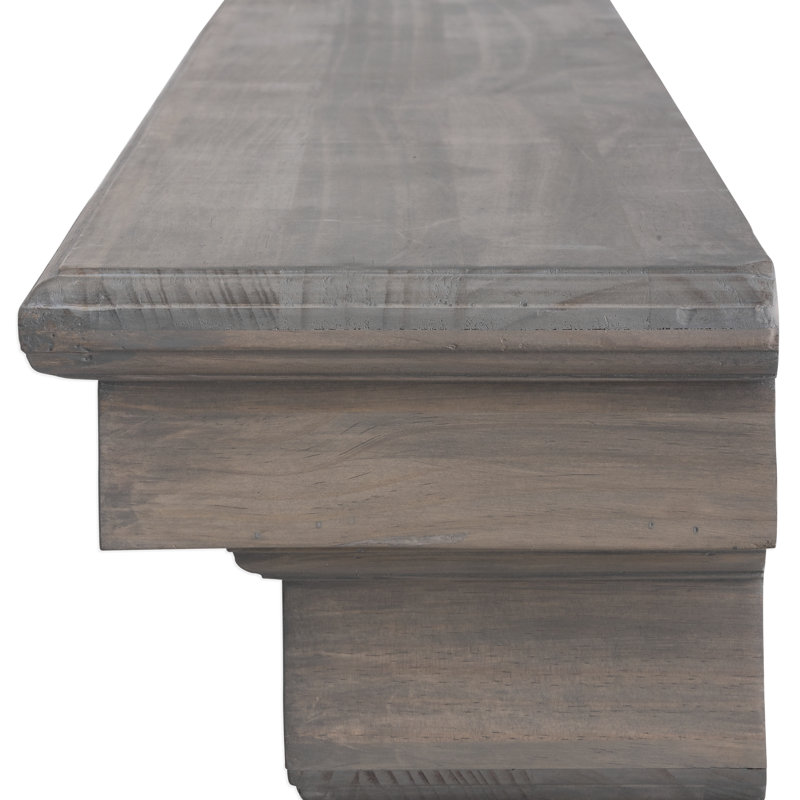 Tablette de manteau Dogbel, gris, 60"