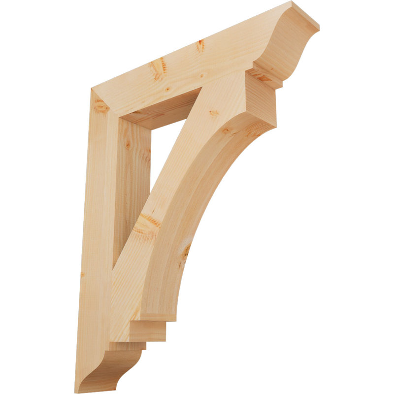 Support impérial traditionnel, H 32 po x l 5,5 po x P 40 po, Douglas (lisse)