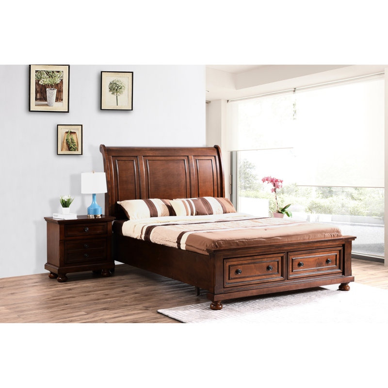 Bed Frame With Headboard