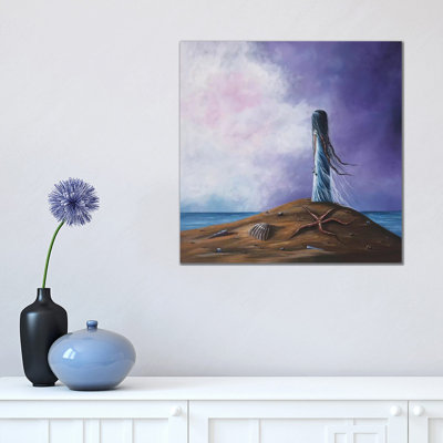 Sea Fairy by Moonlight Art Parlour - Painting on Canvas
