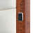 Wood and Upholstered Bed Frame with Tall Headboard-2086281418