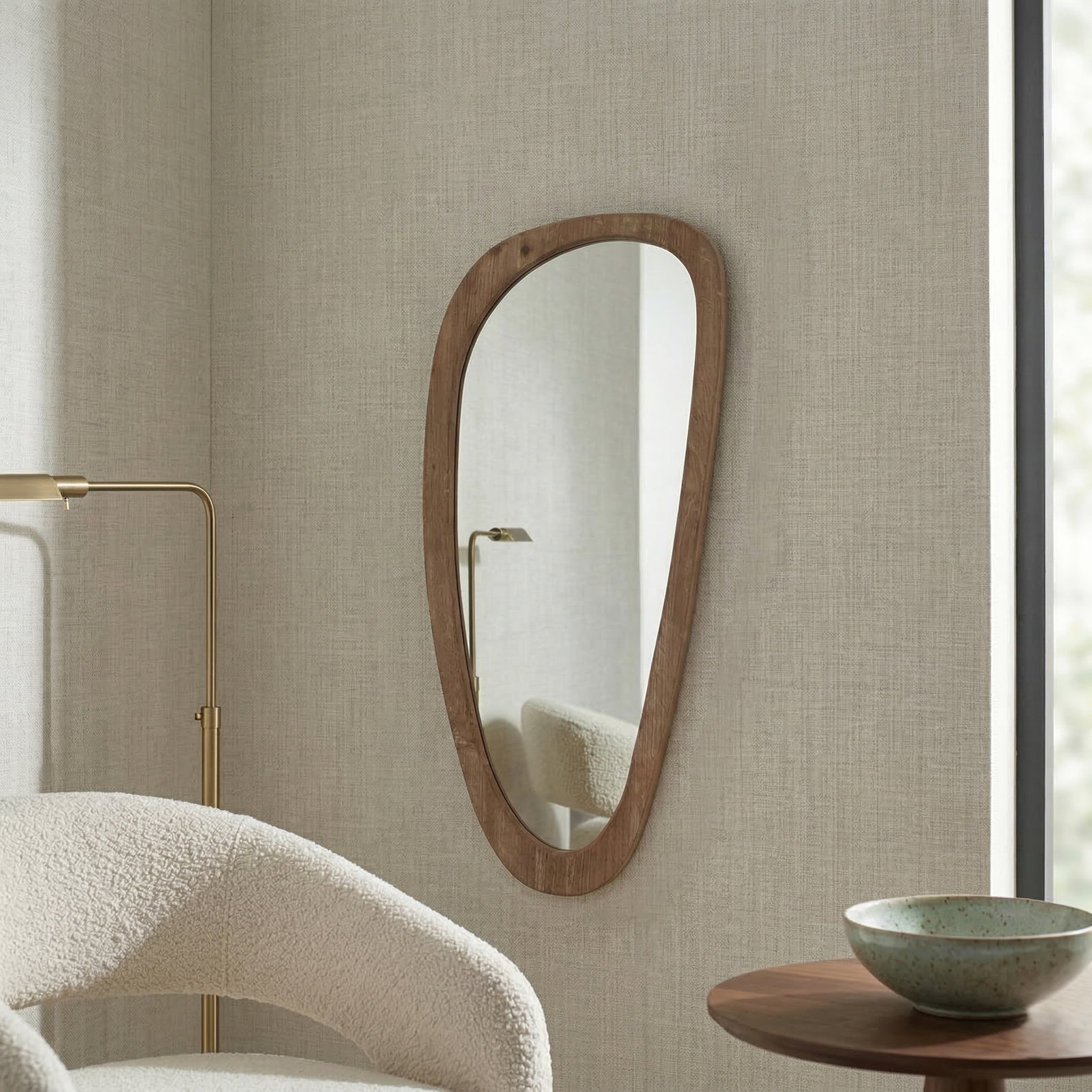Neptune 16" Accent Mirror