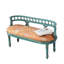 Banc en bois massif American Country