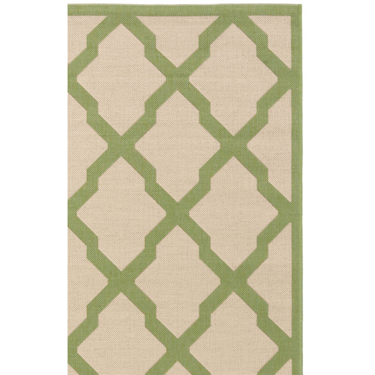 Ferrill 100 Performance Geometric Indoor/Outdoor Area Rug