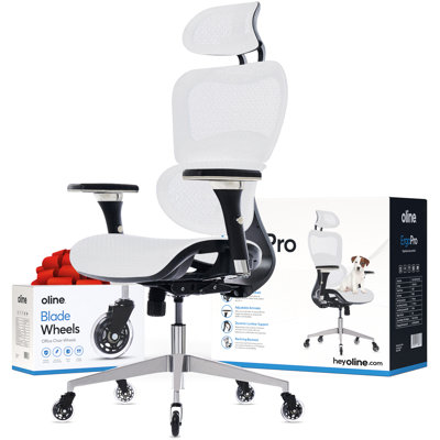 Fauteuil de bureau ergonomique avec roulettes ErgoPro