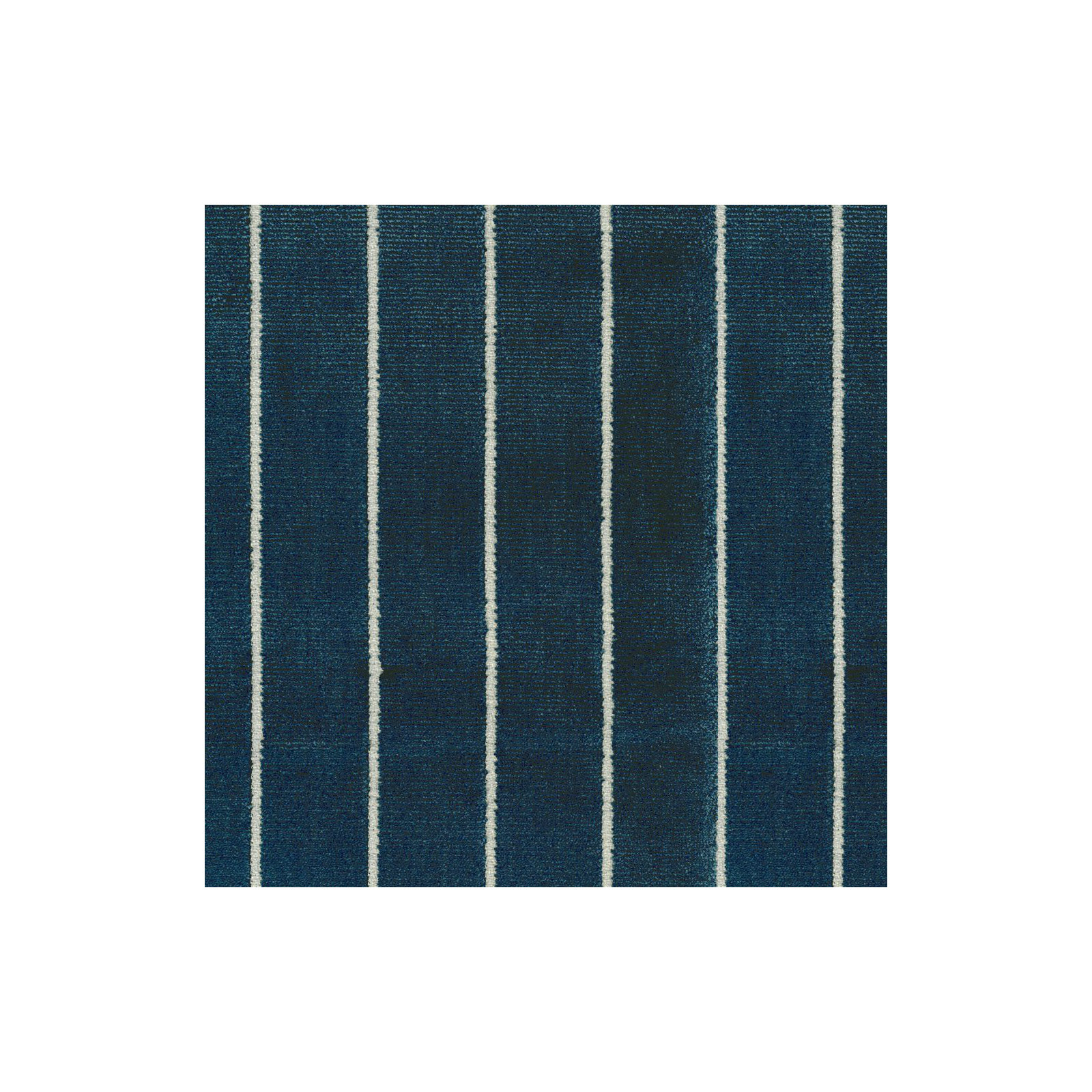 Maxton Striped Throw Pillow, Polyester, Blue, Square 26"