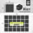 CAP Interlocking Exercise Foam Mats, 96 SQ.FT Diamond, TATAMI, T-Pattern 1-Inch Thickness Tiles-98499003