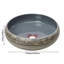 Metro Lane 38.5mm L x 38.5mm W Wood Grain Ceramic Circular Sink