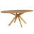 Bayah 70.8" Oval Solid Rubber Wood Dining Table-1943784070