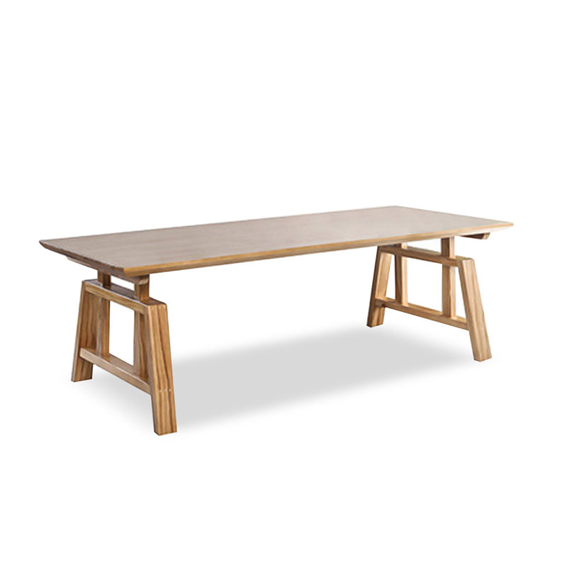 Table de salle à manger Burlywood, 29.53"H x 86.61" L x  x 35.43"W