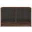 Coffee Table with Glass Doors 68 x 50 x 42 in.-683582676