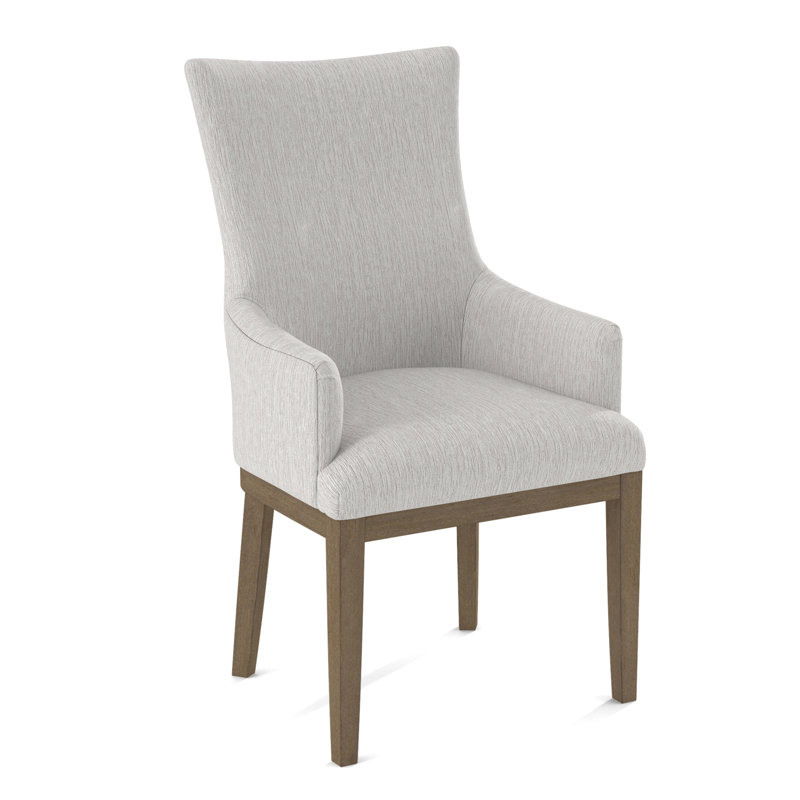 19'' H Upholstered Armchair, 61492-88, Weathered Gray