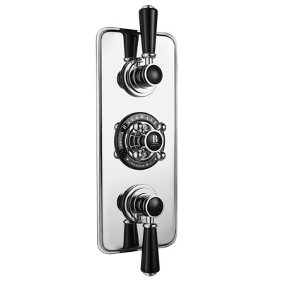 Triple Concealed Thermostatic Shower Valve