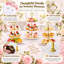 Polypropylene Plastic Tiered Stand