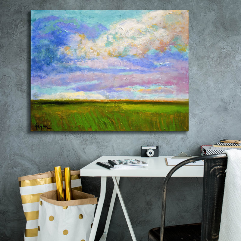  «Quiet April Morning» par Dorothy Fagan, art mural sur toile, 34 po x 26 po, H 26 po x l 34 po